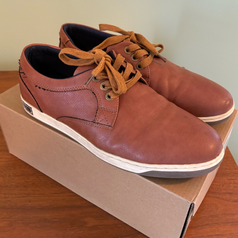 Men’s Jansen size 8 brown oxford dress shoes